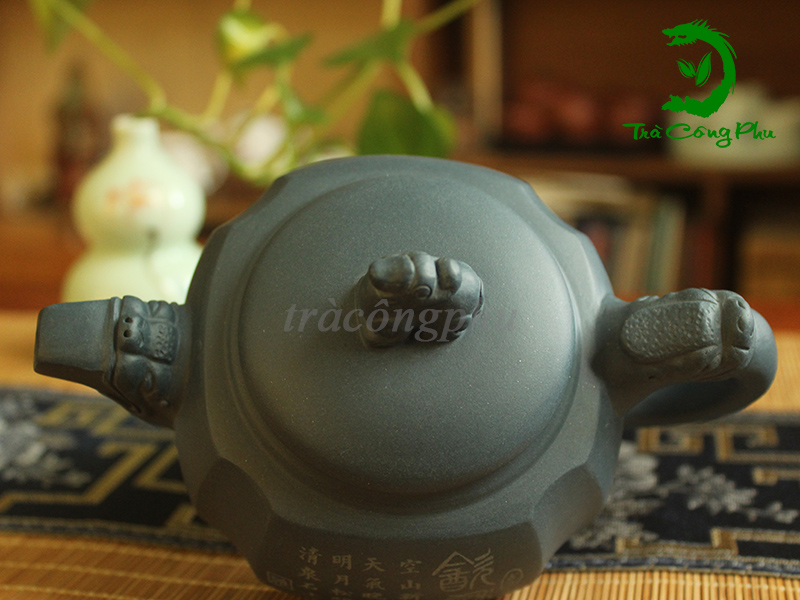 Ấm tử sa Á minh tứ phương ATS1118